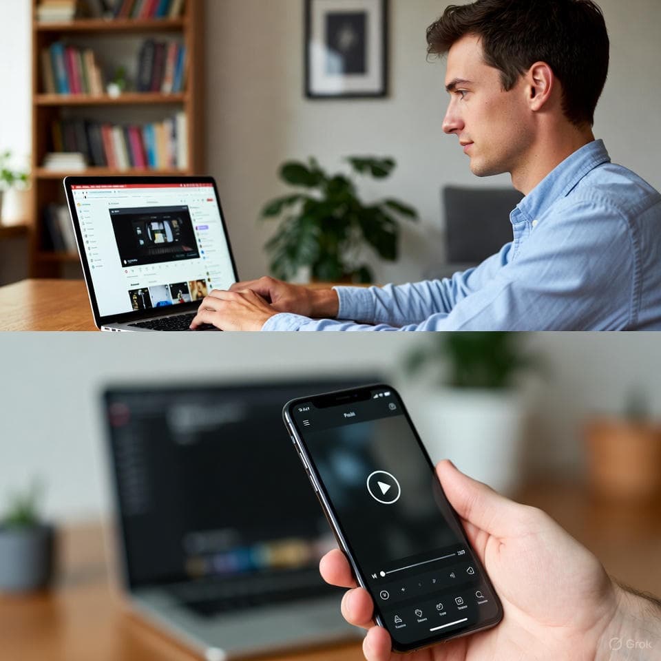 Downloading TikTok videos on PC and mobile devices